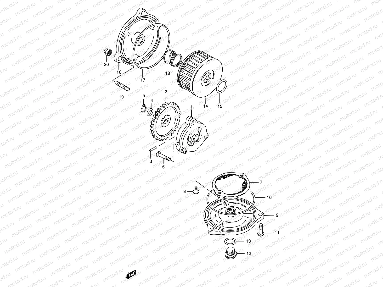 13 - OIL PUMP