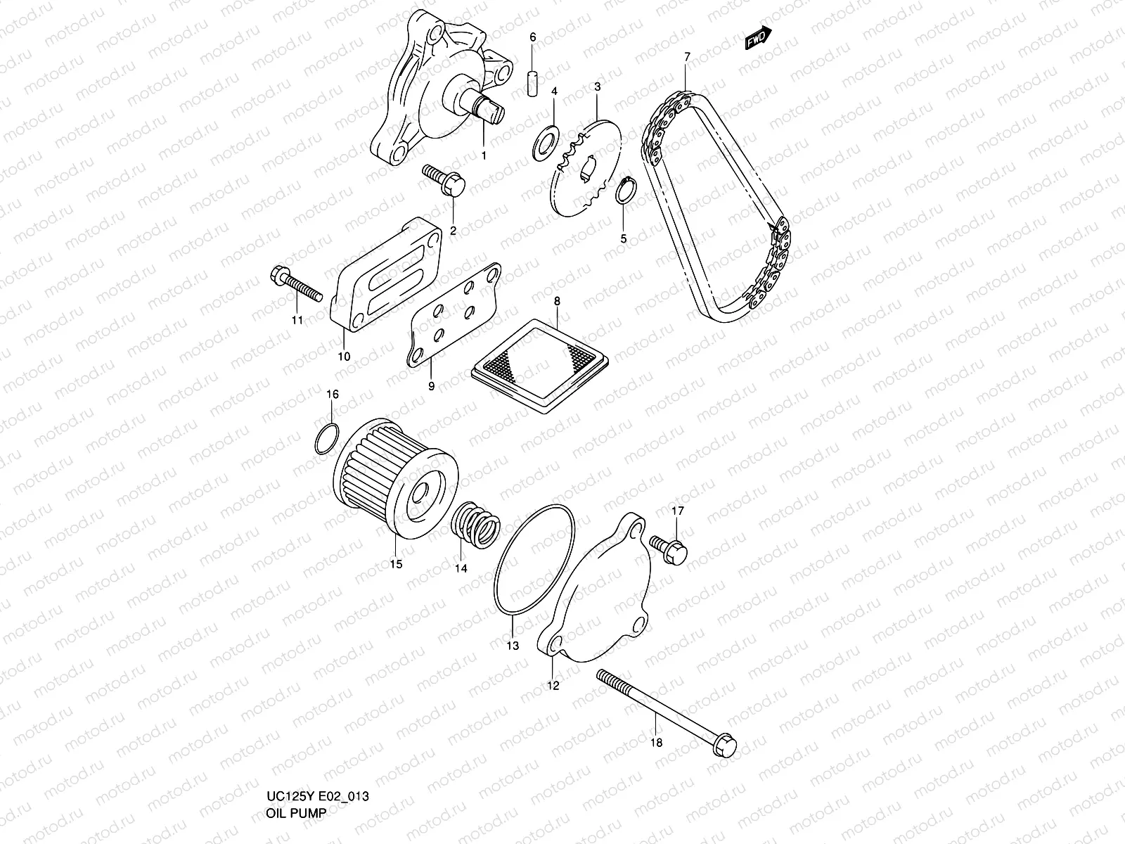 13 - OIL PUMP
