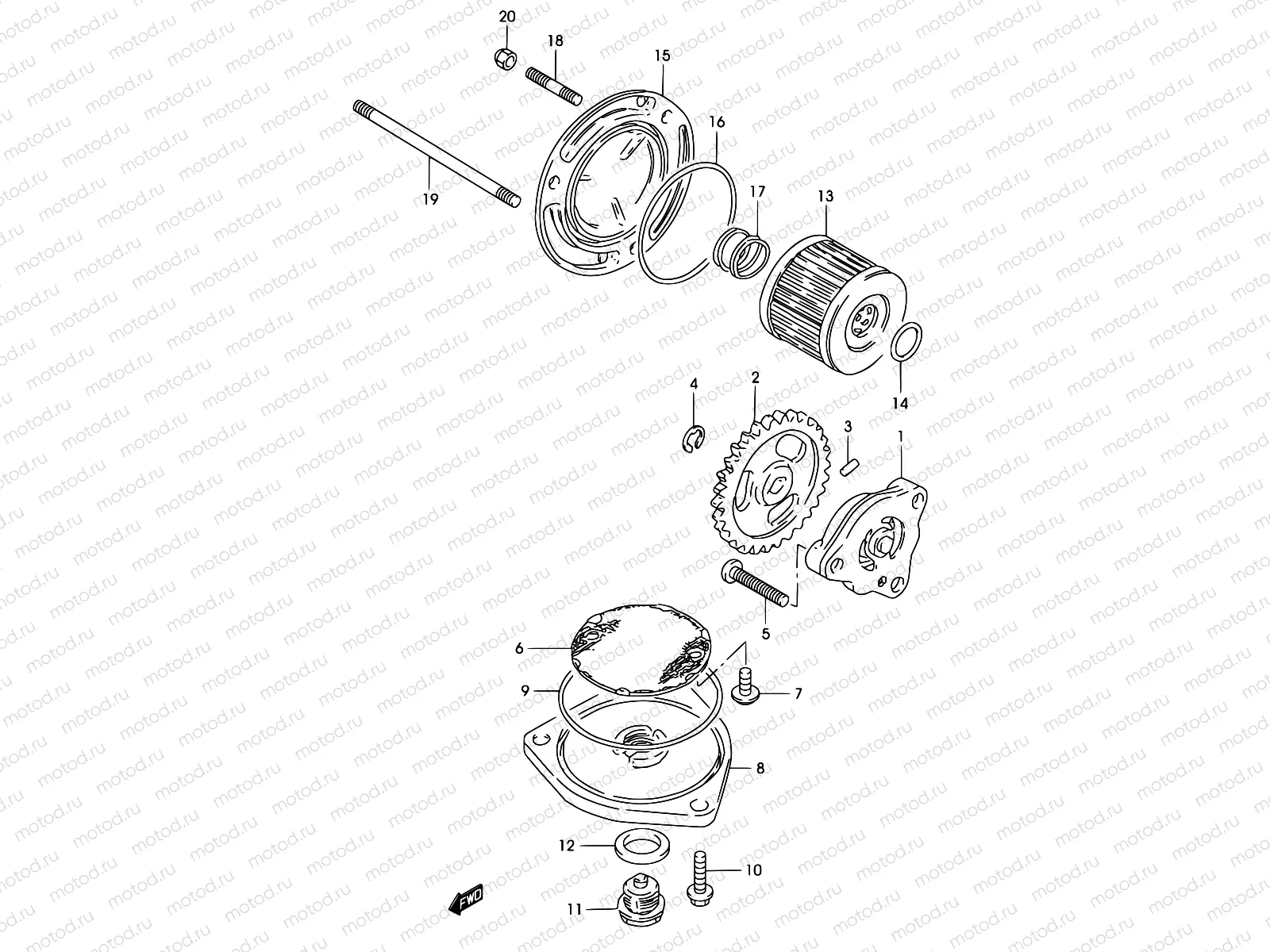 13 - OIL PUMP