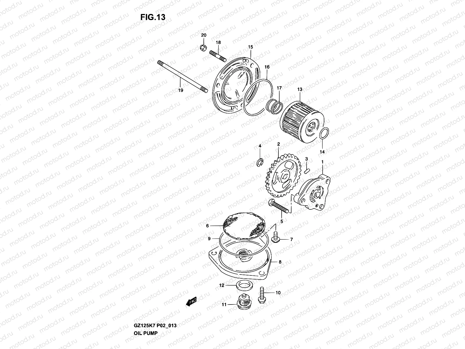 13 - OIL PUMP