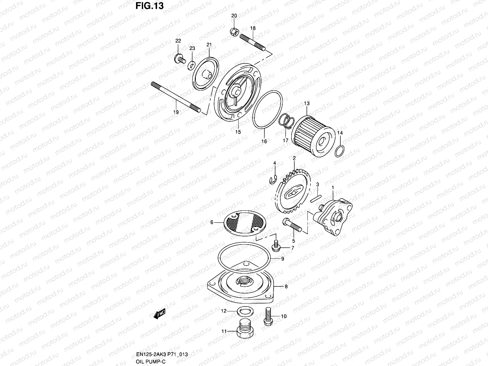 13 - OIL PUMP