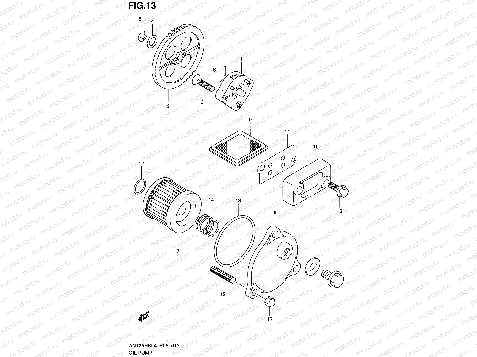 13 - OIL PUMP