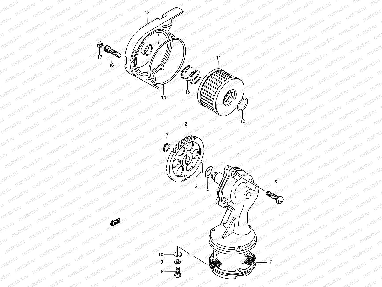 13 - OIL PUMP