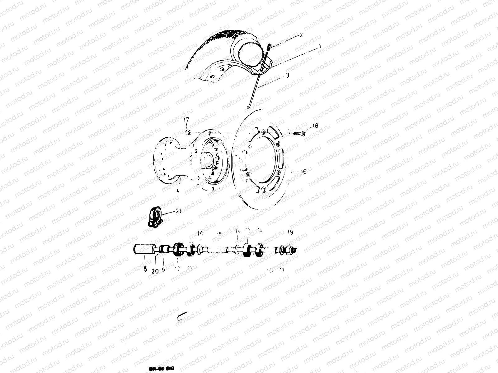 13 - WHEEL FRONT