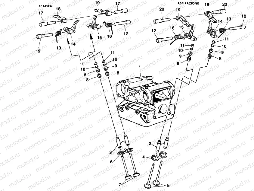 130 - CAMSHAFT » VALVE DRIVE