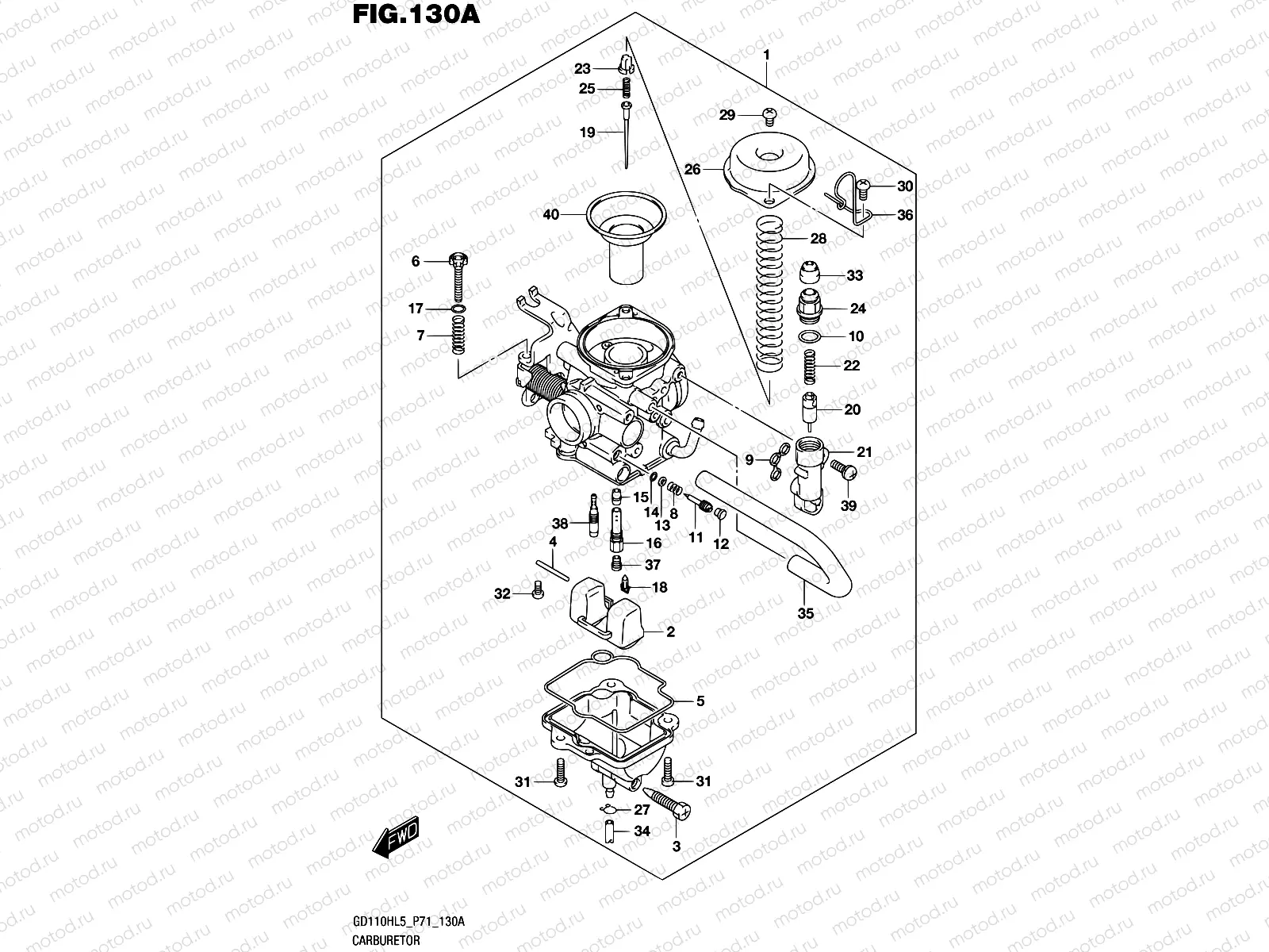 130A - CARBURETOR