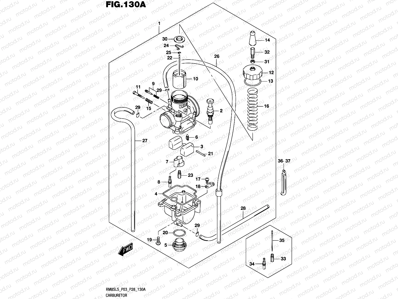 130A - CARBURETOR
