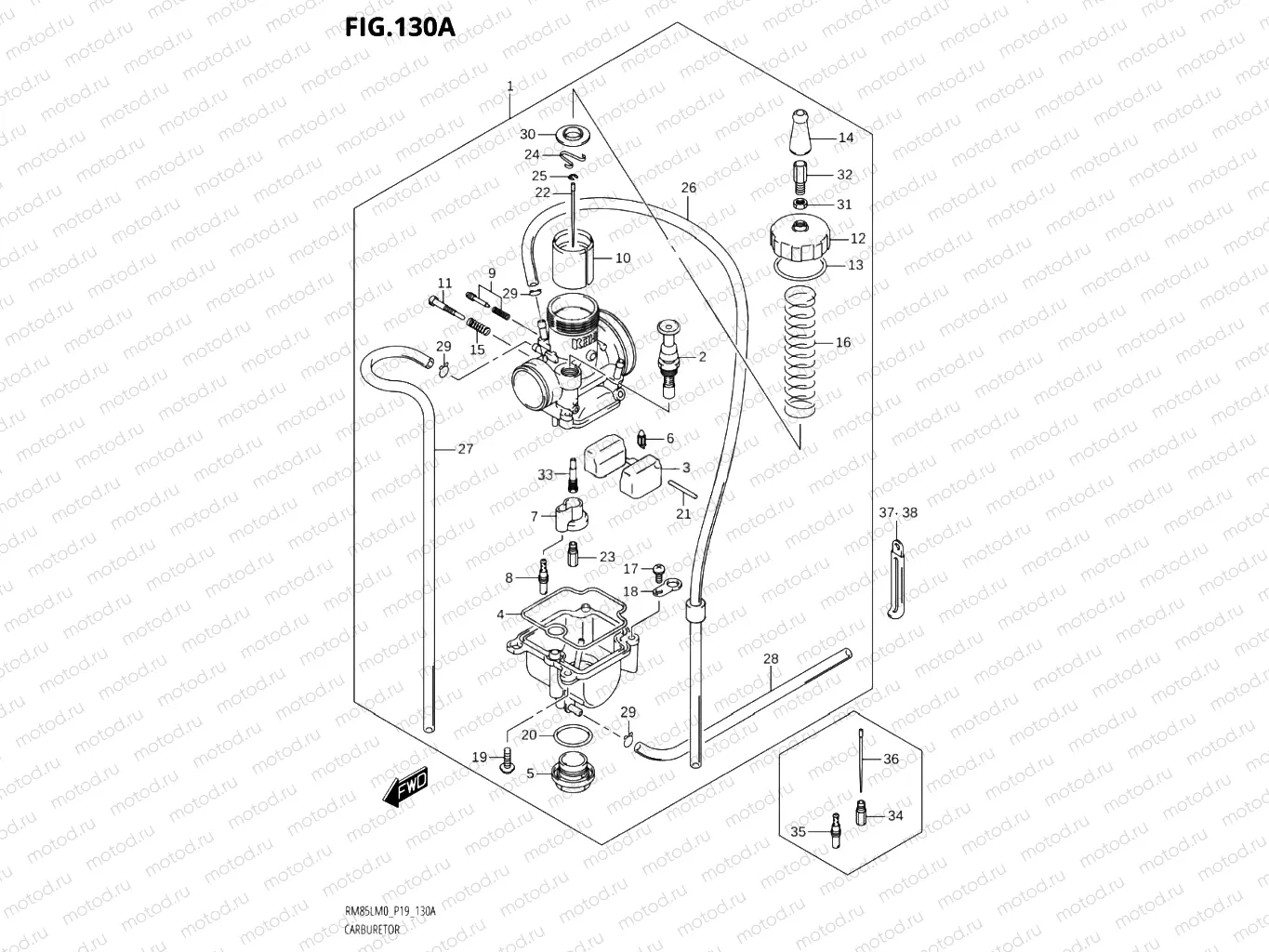 130A - CARBURETOR