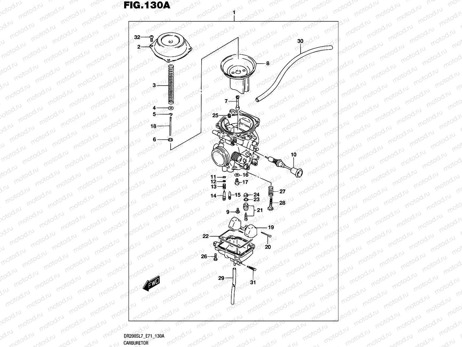 130A - CARBURETOR