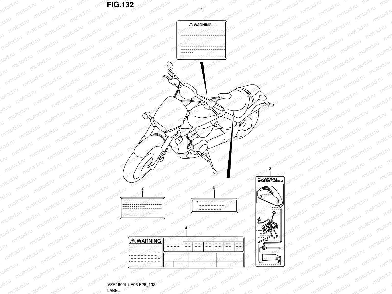 132 - LABEL (VZR1800ZL1 E33)