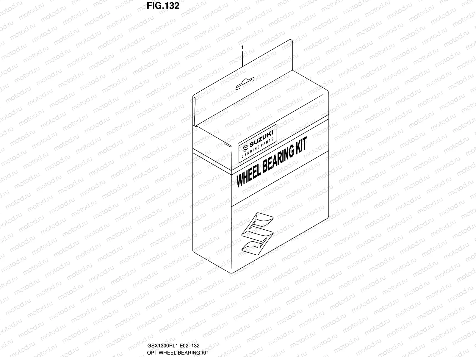 132 - WHEEL BEARING KIT