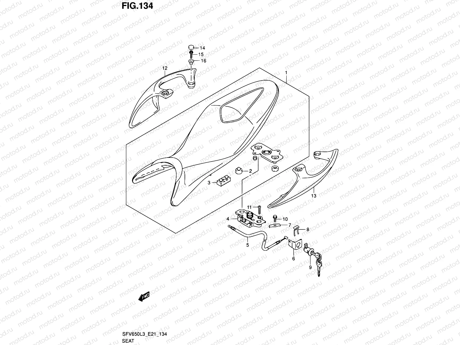 134 - SEAT (SFV650L3 E24)