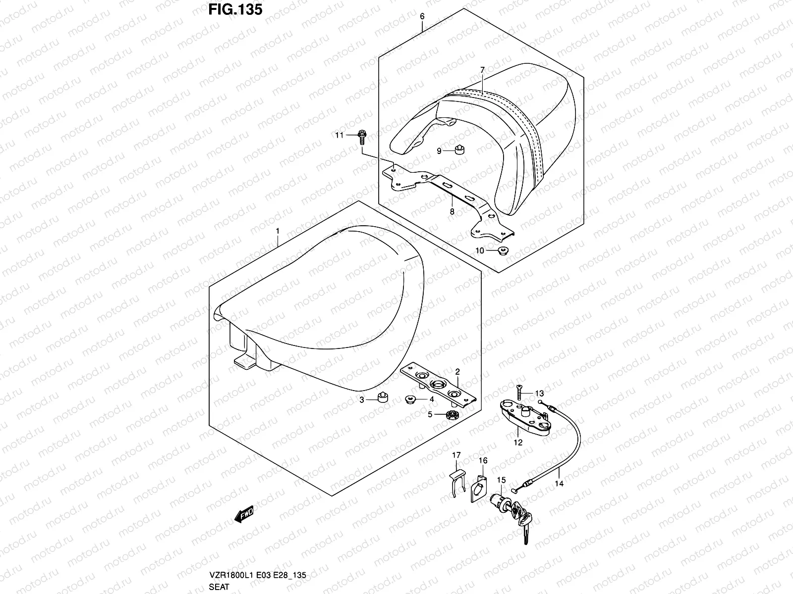 135 - SEAT (VZR1800L1 E33)