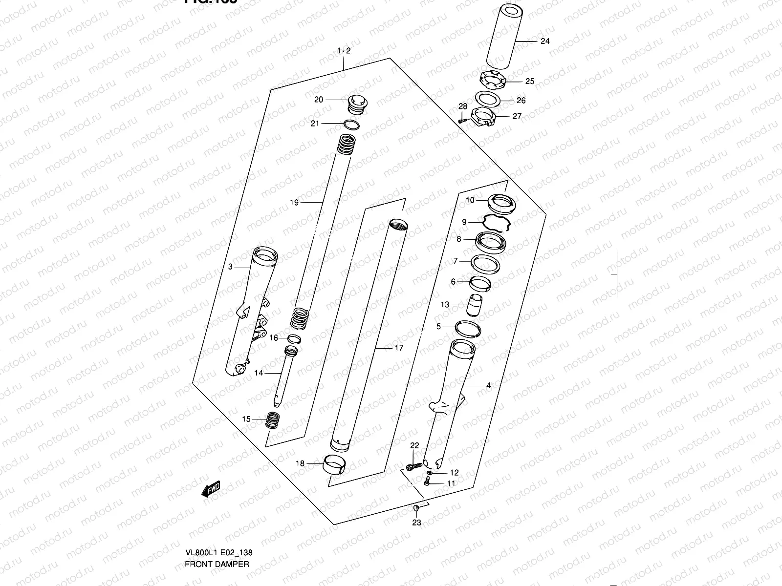 138 - FRONT DAMPER