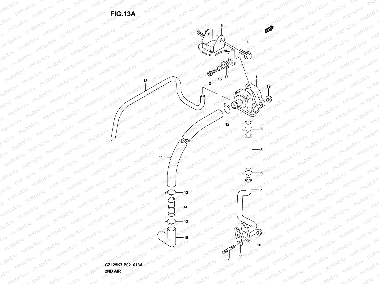 13A - 2ND AIR (MODEL K4/K5/K6)
