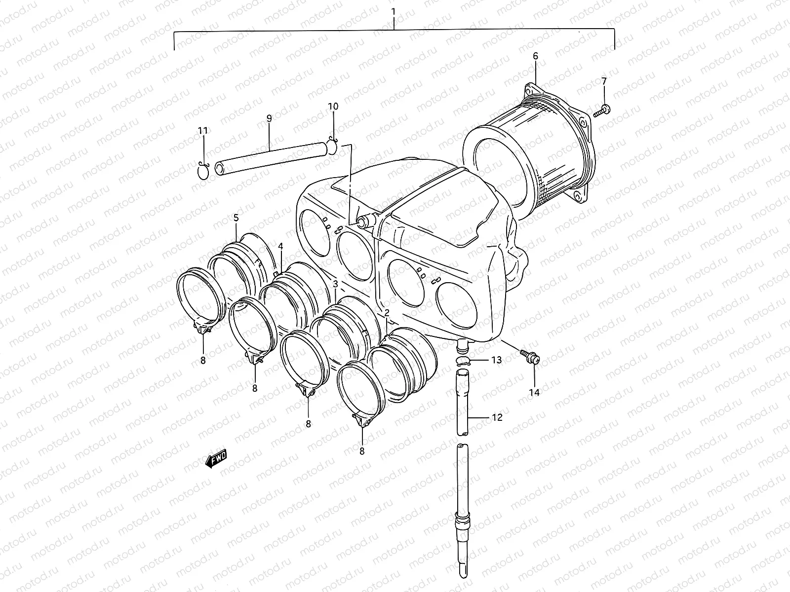 13A - AIR CLEANER (MODEL L/M/N/P/R/S/T)