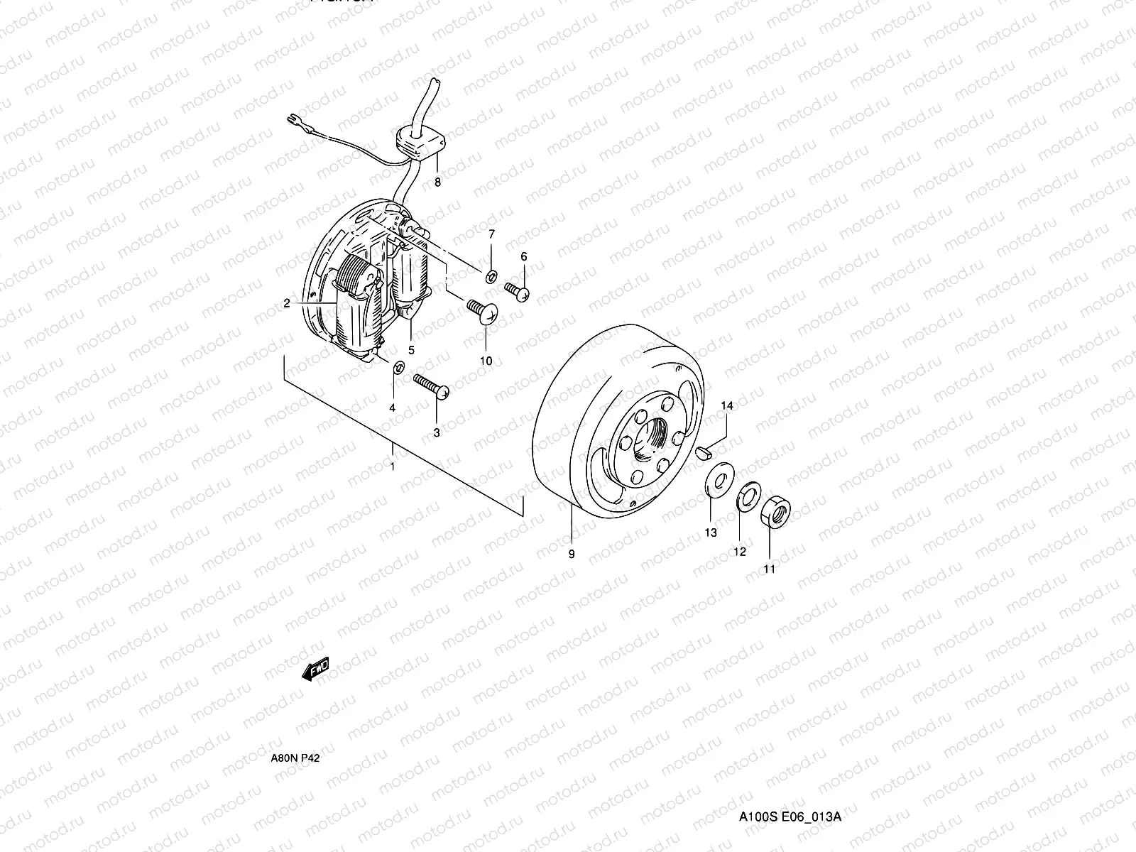 13A - MAGNETO (MODEL S)