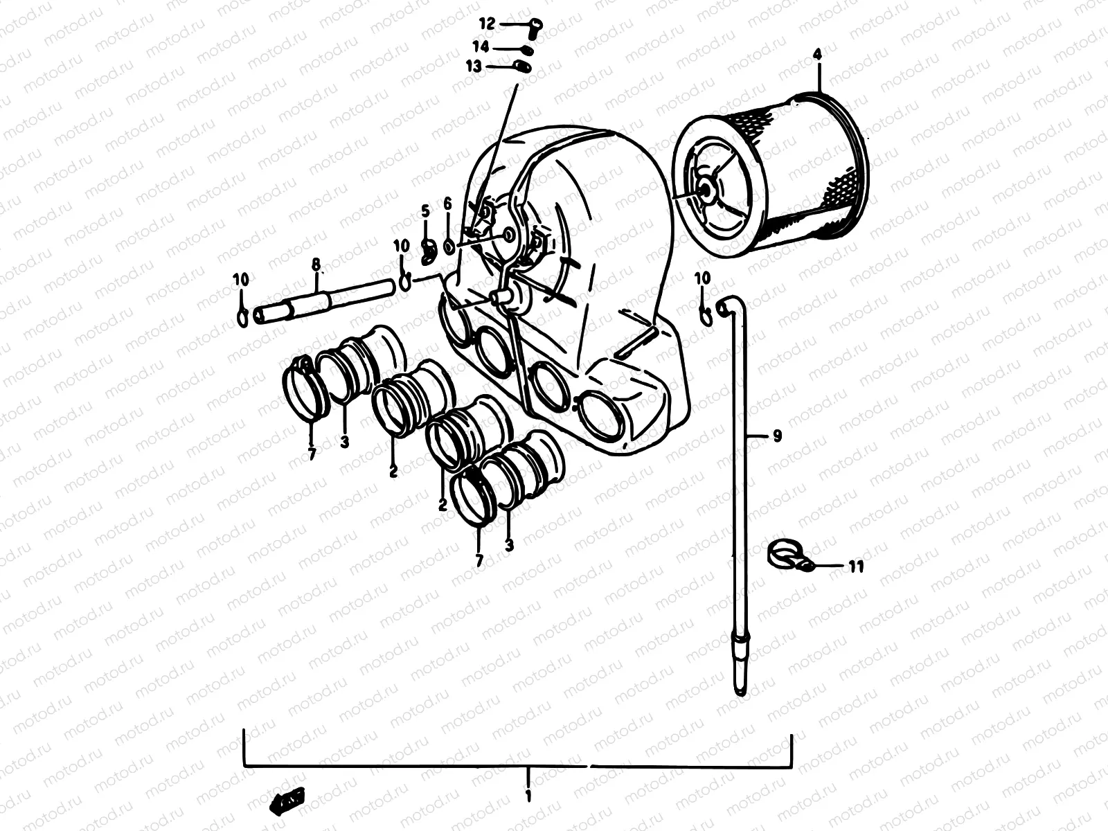 14 - AIR CLEANER