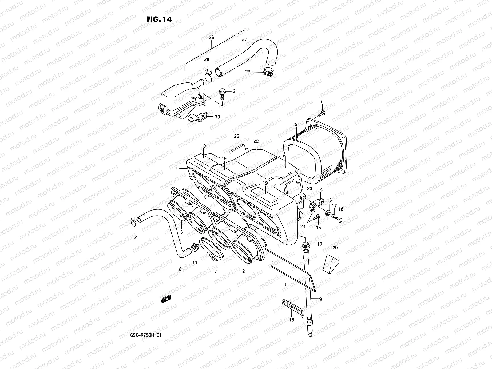 14 - AIR CLEANER