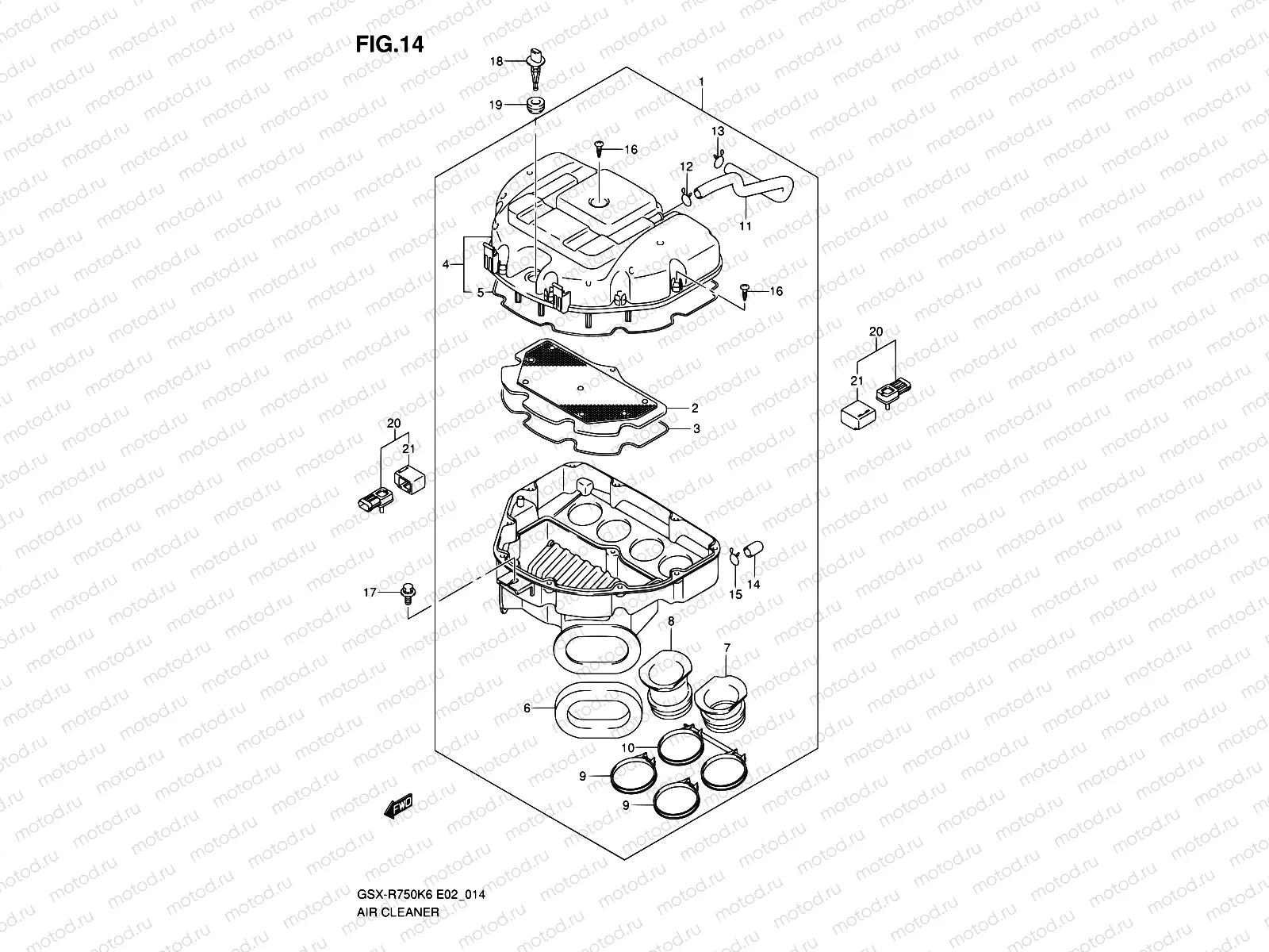 14 - AIR CLEANER