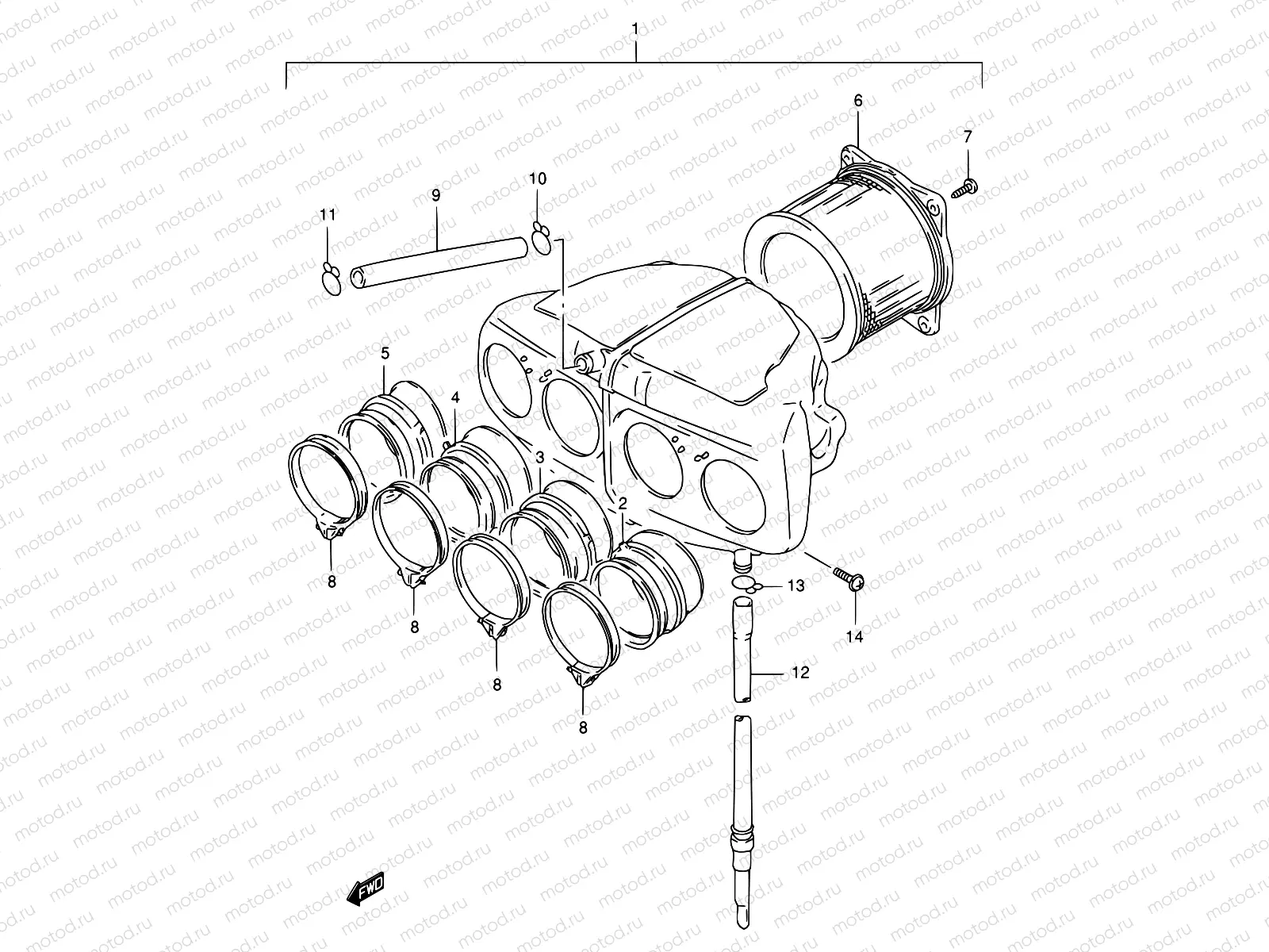 14 - AIR CLEANER