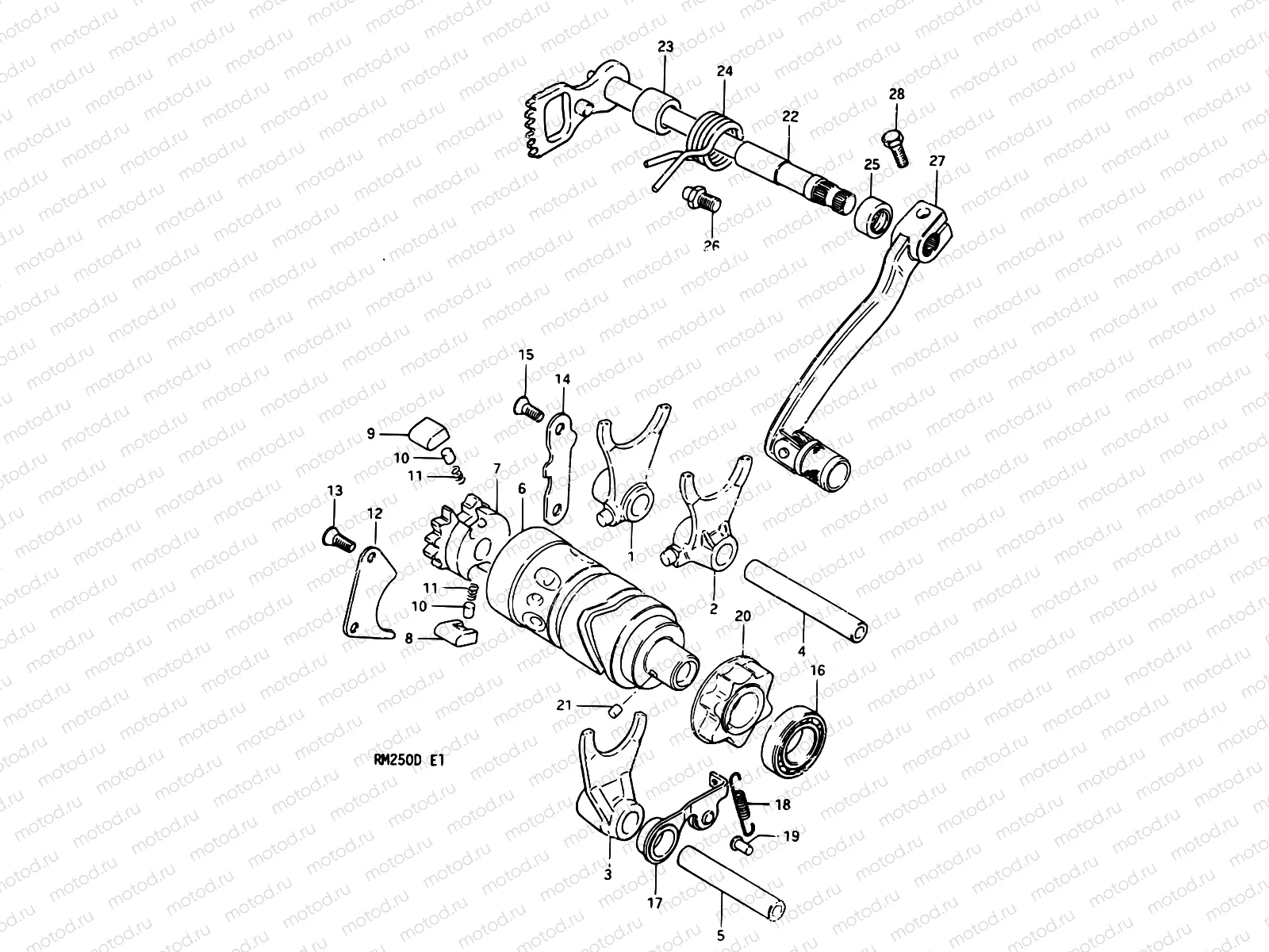 14 - GEAR SHIFTING MODEL D