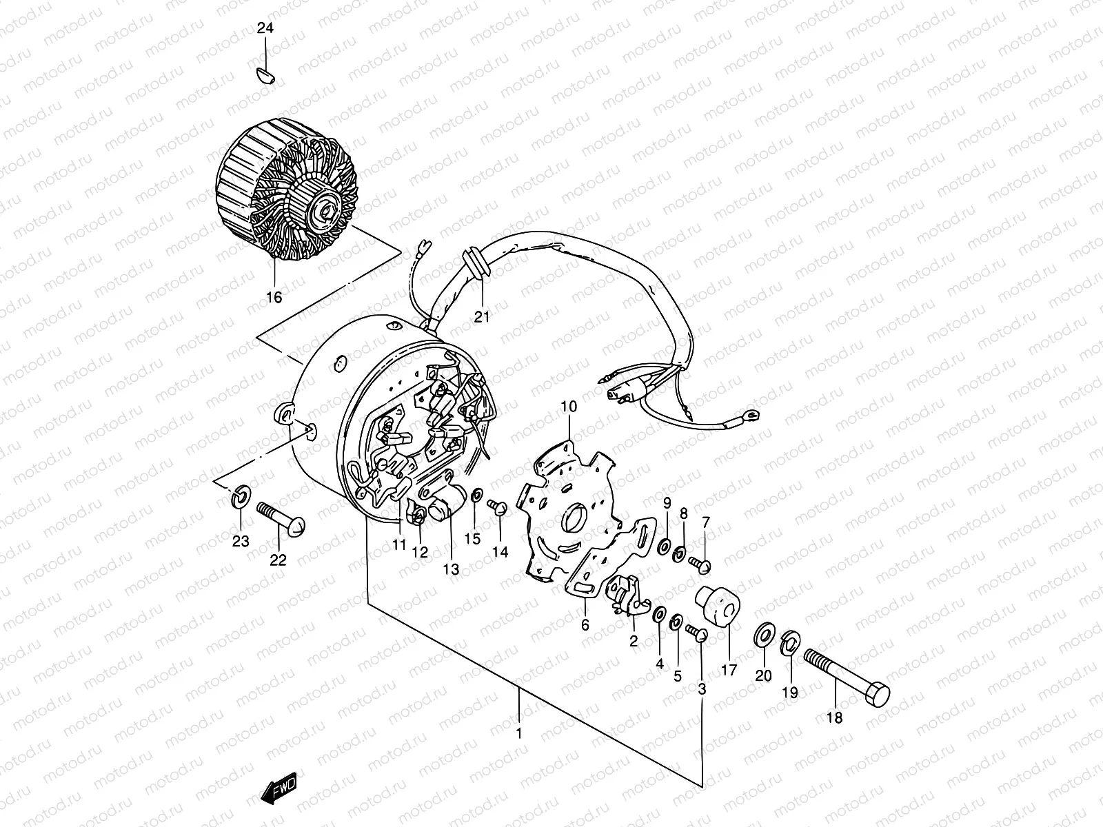 14 - GENERATOR (MODEL Z)