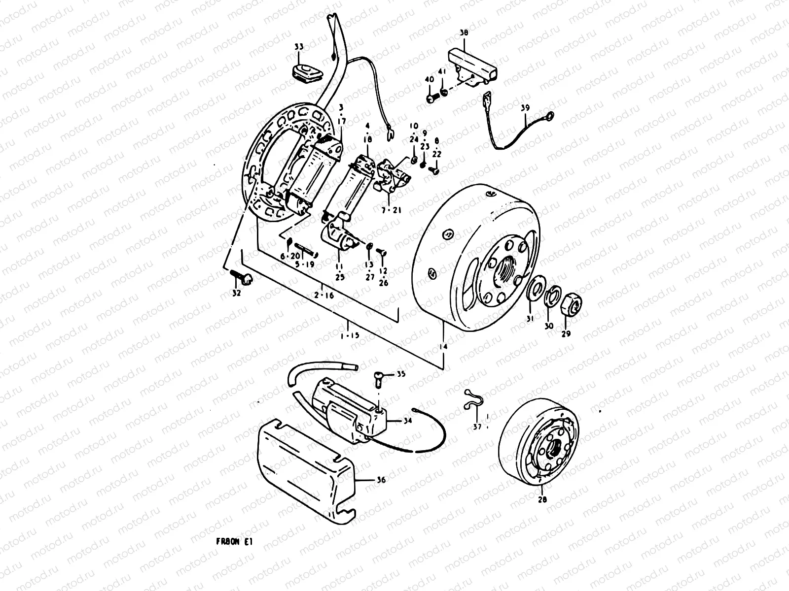14 - MAGNETO (FR80B, FR80N)