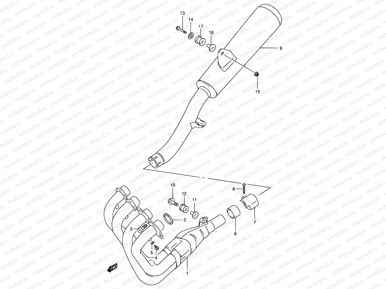 14 - MUFFLER