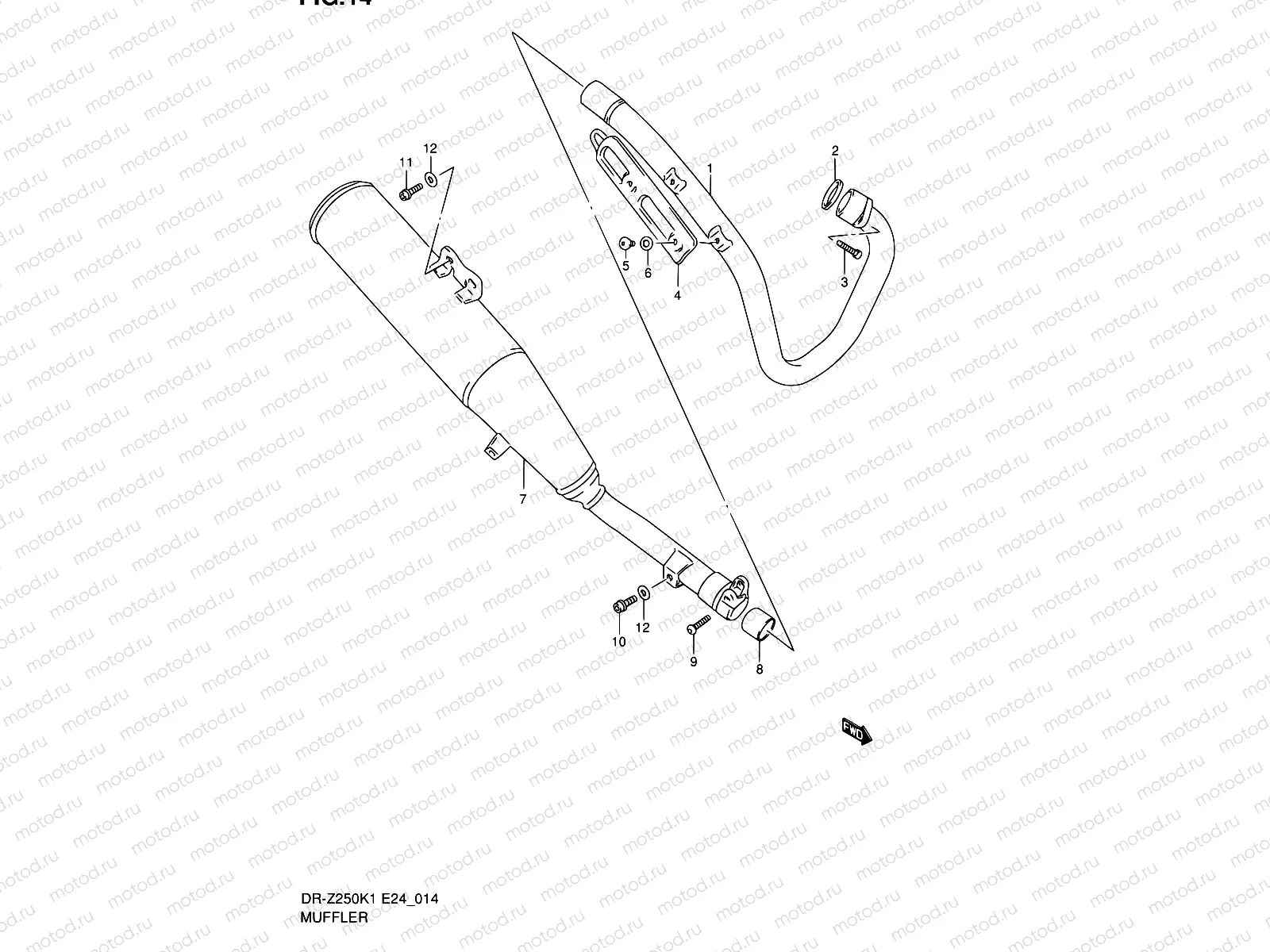 14 - MUFFLER