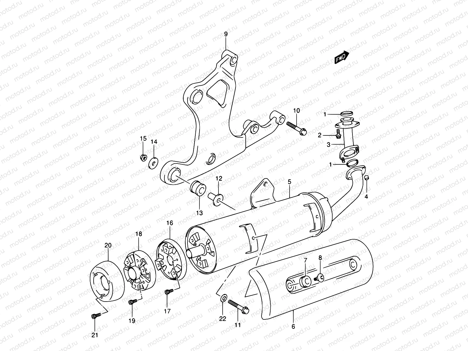 14 - MUFFLER