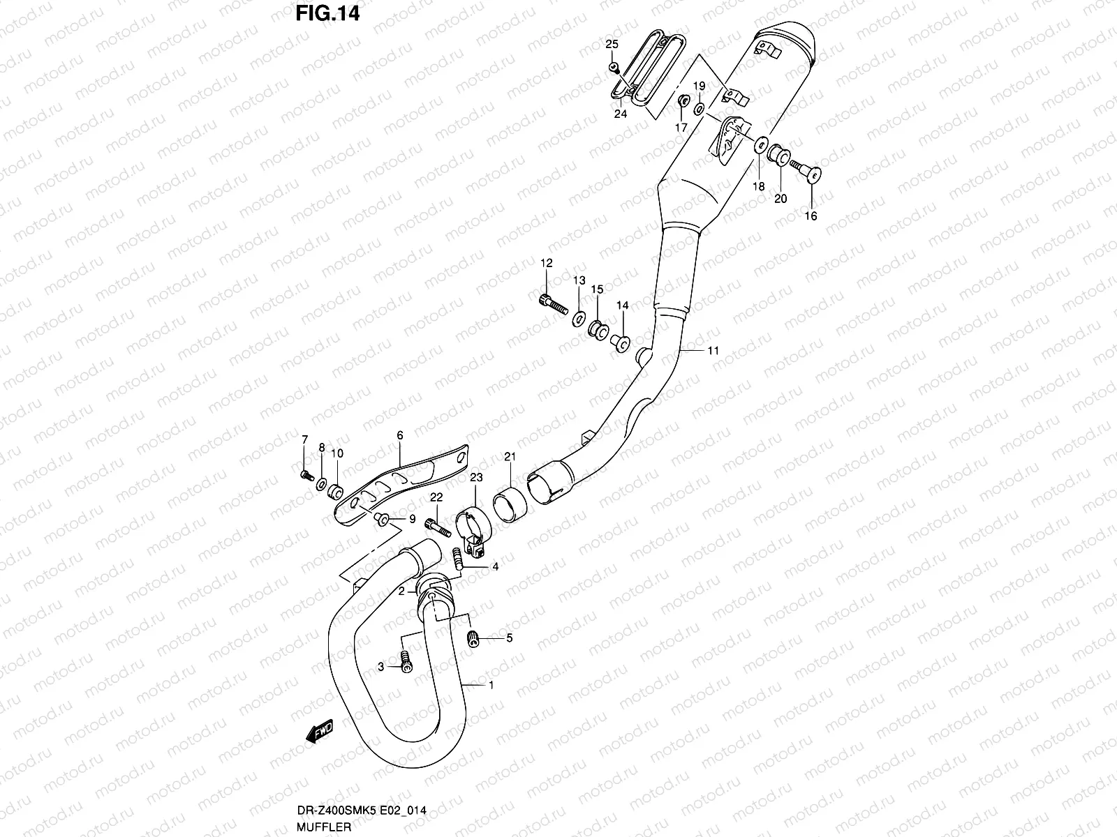 14 - MUFFLER