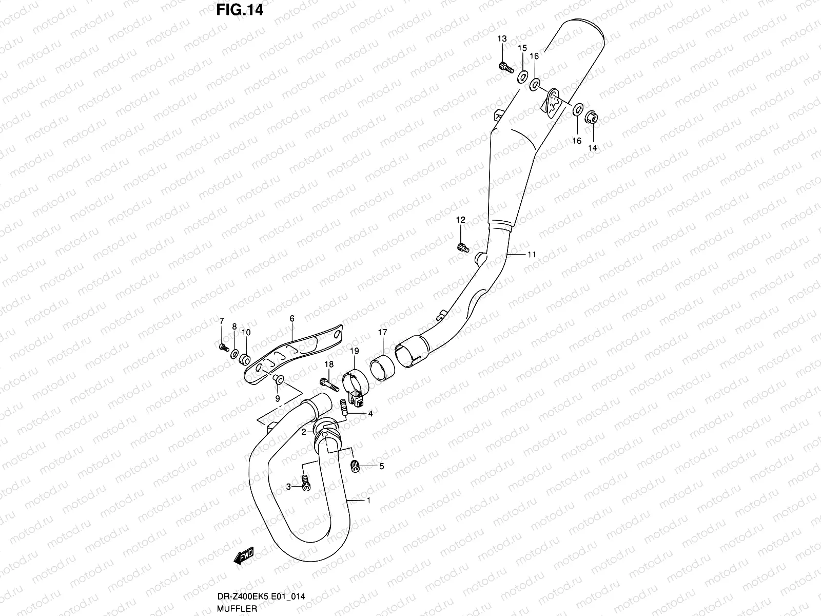 14 - MUFFLER