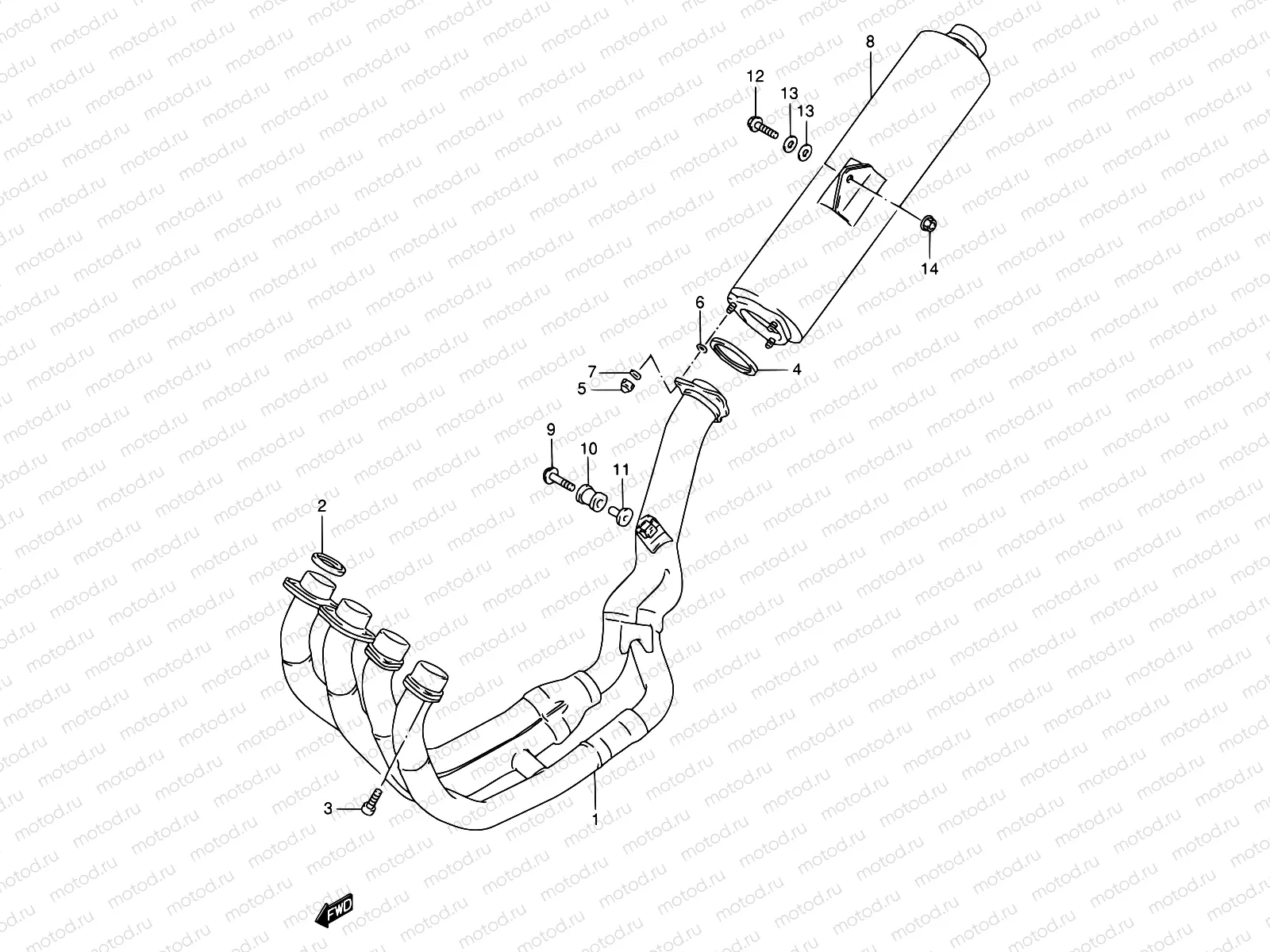 14 - MUFFLER