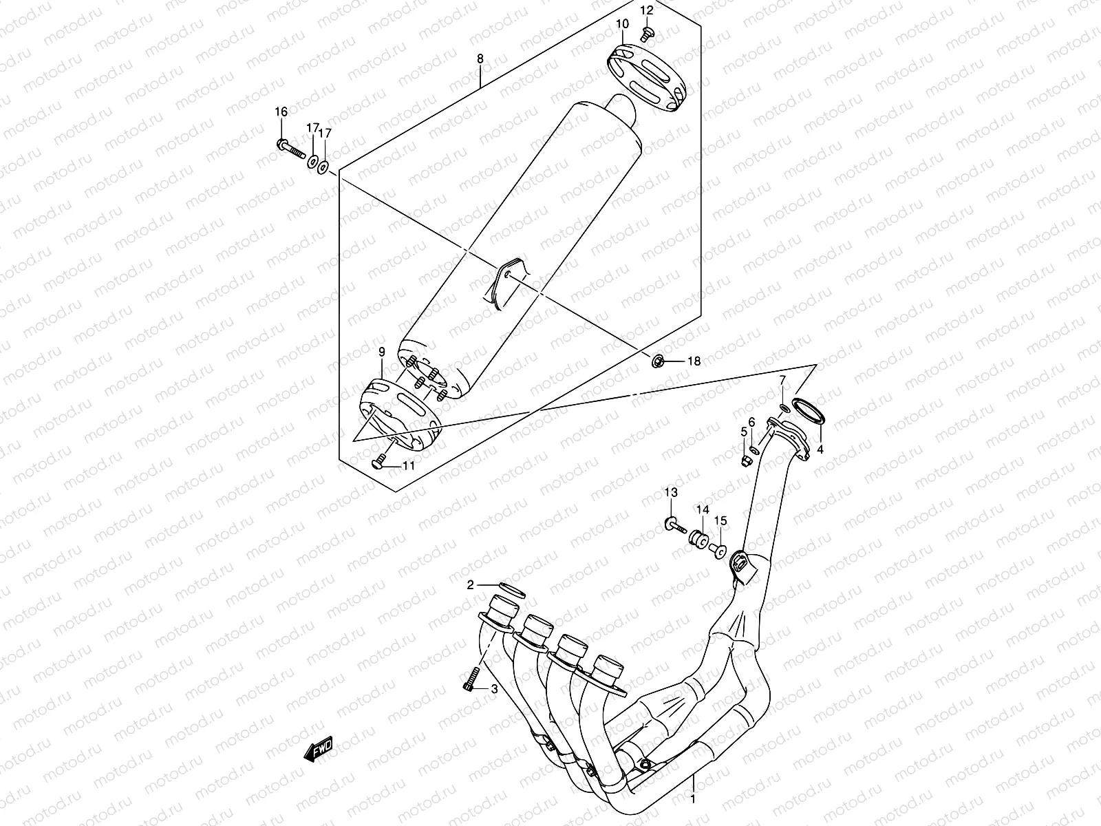 14 - MUFFLER