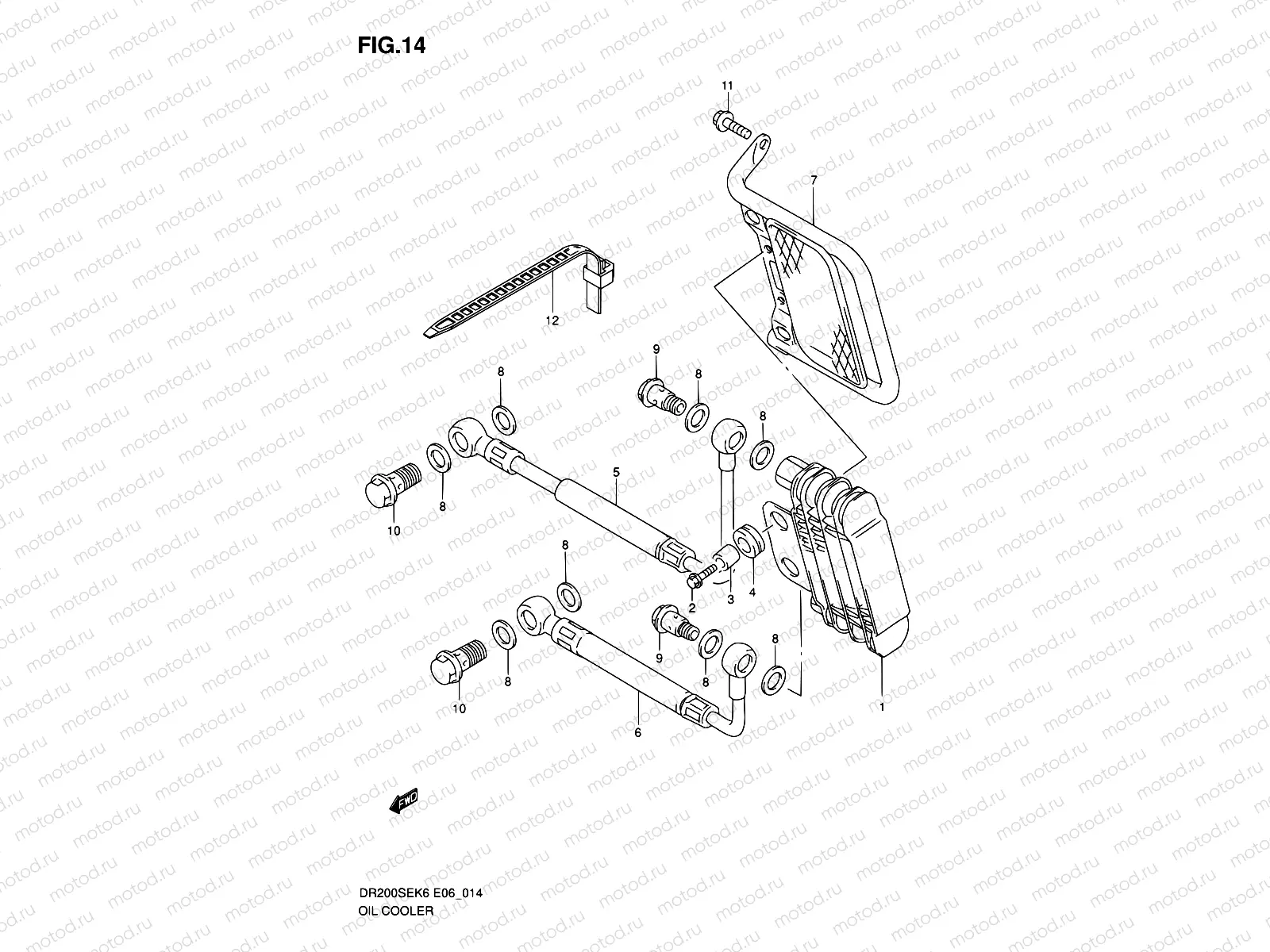 14 - OIL COOLER