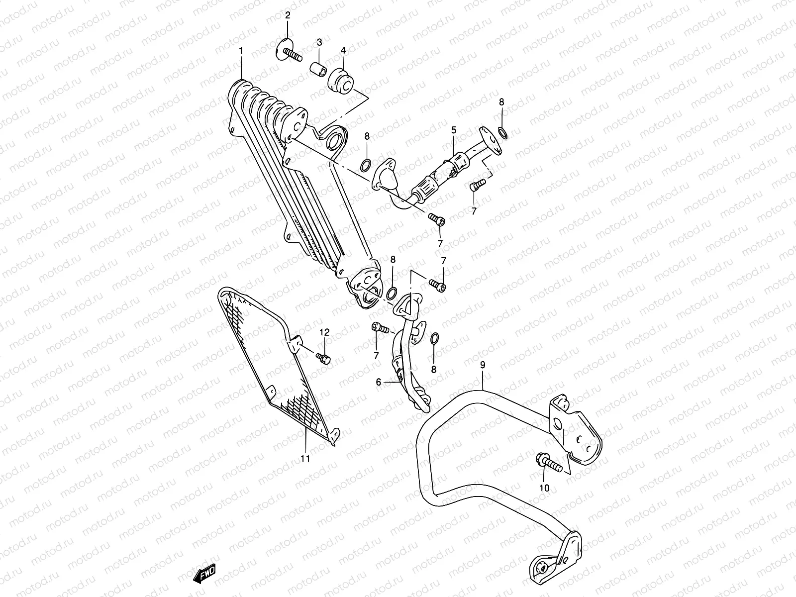14 - OIL COOLER