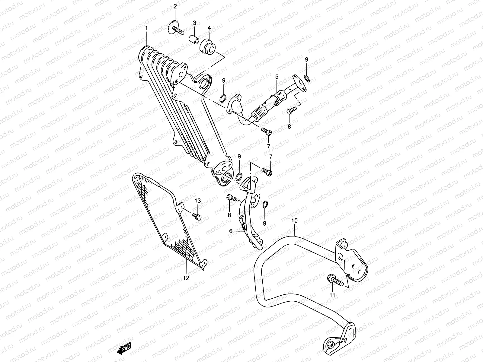 14 - OIL COOLER
