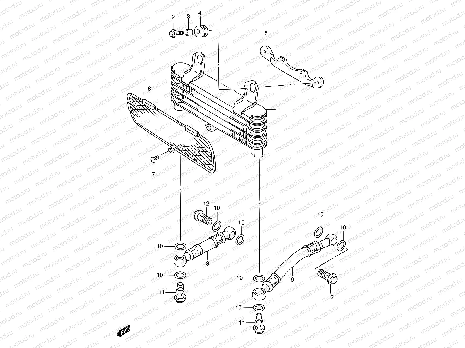14 - OIL COOLER
