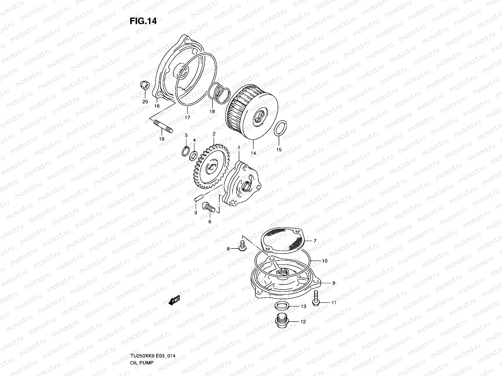 14 - OIL PUMP