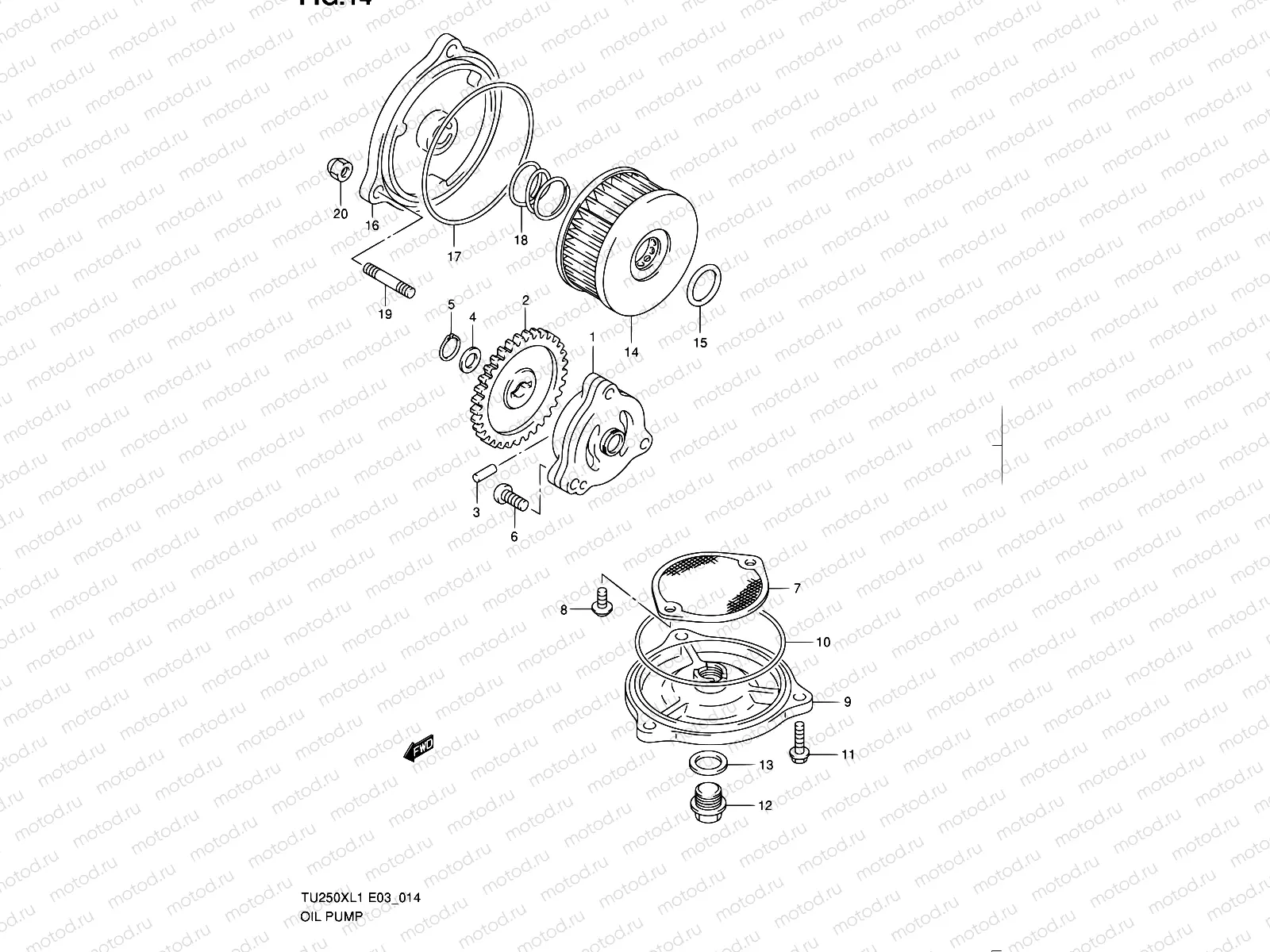14 - OIL PUMP