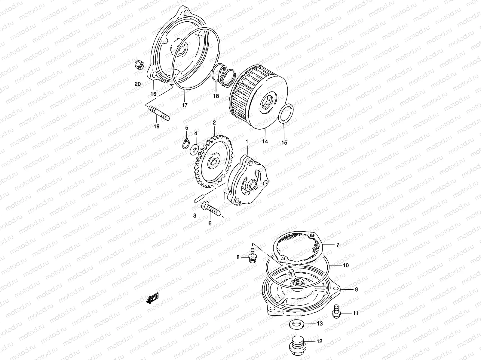 14 - OIL PUMP