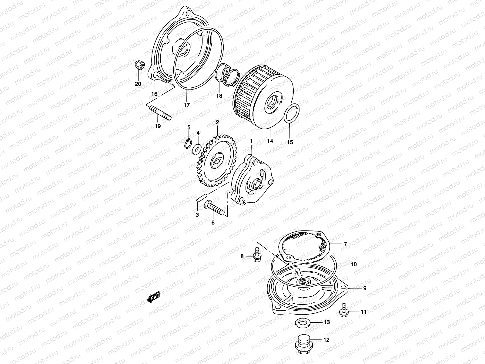 14 - OIL PUMP