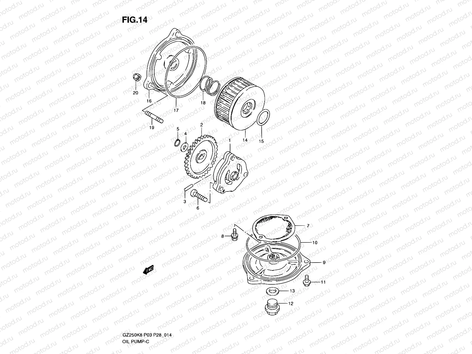 14 - OIL PUMP