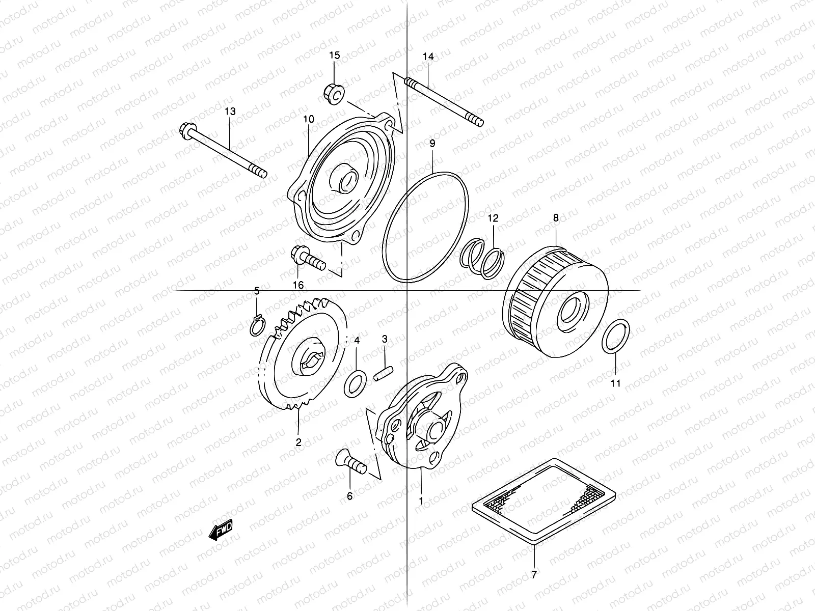 14 - OIL PUMP