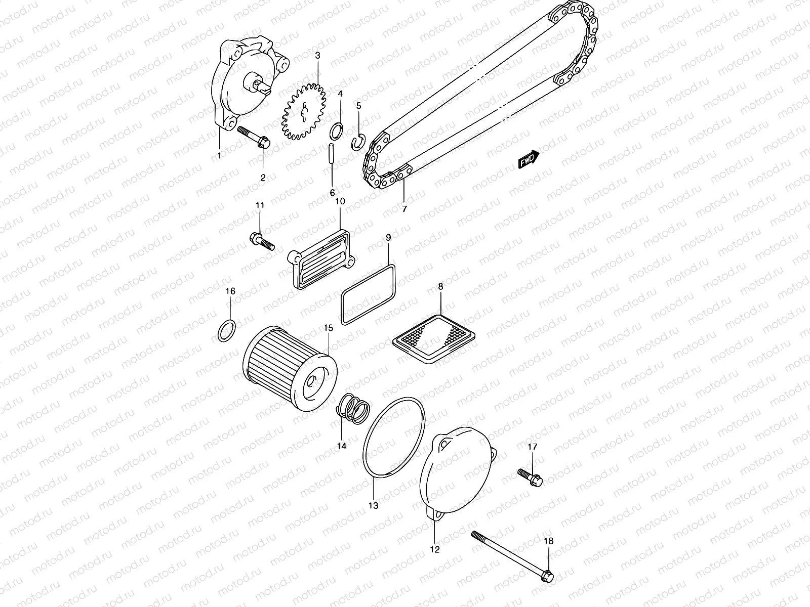 14 - OIL PUMP