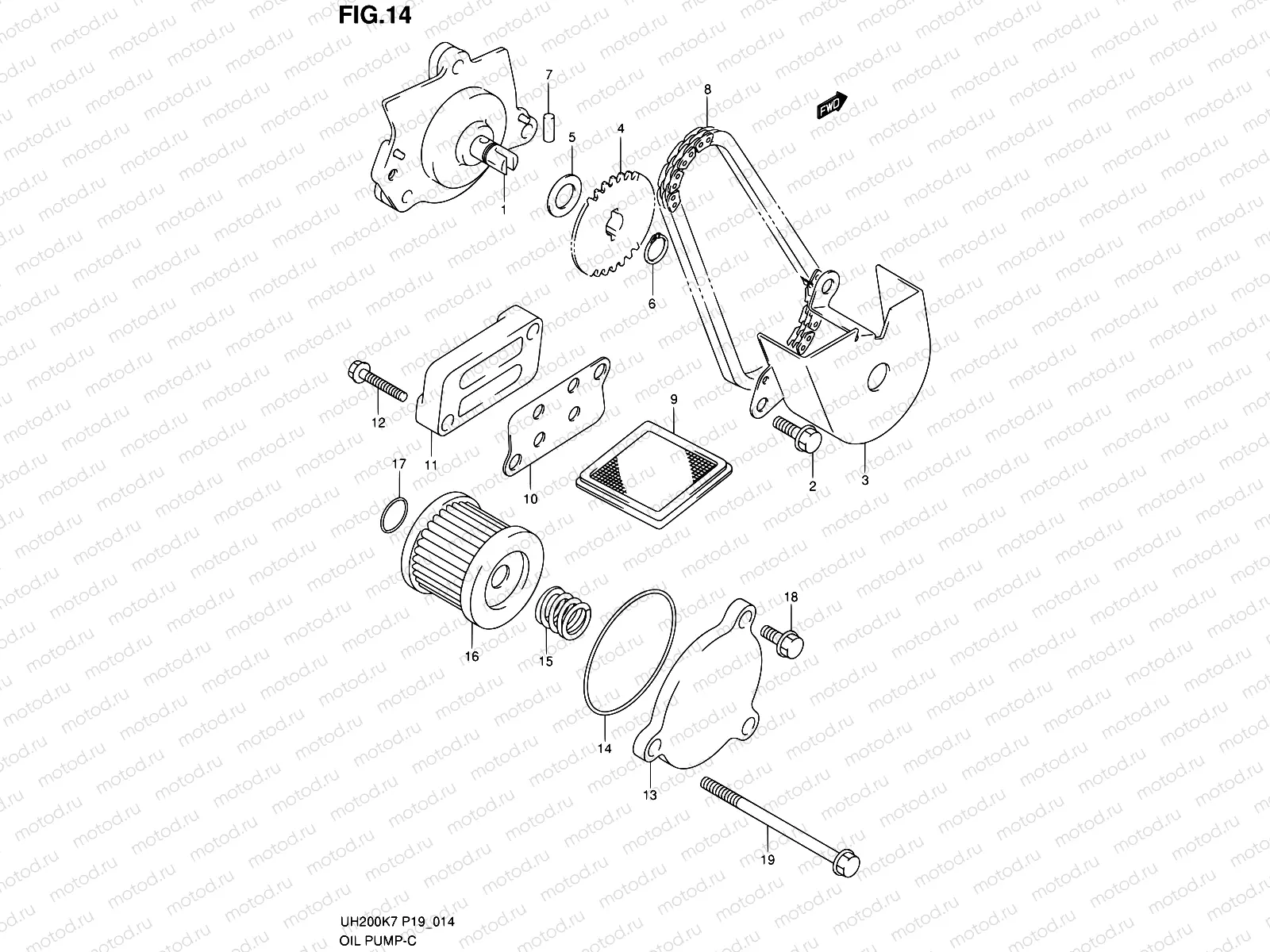 14 - OIL PUMP