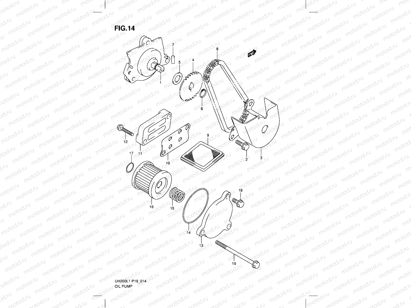 14 - OIL PUMP