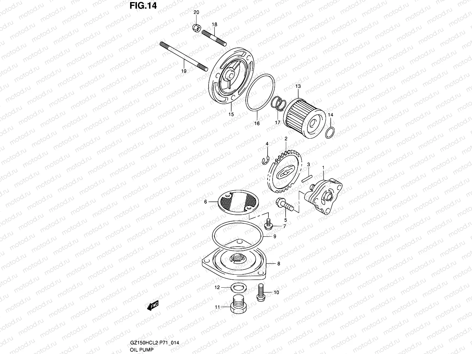14 - OIL PUMP