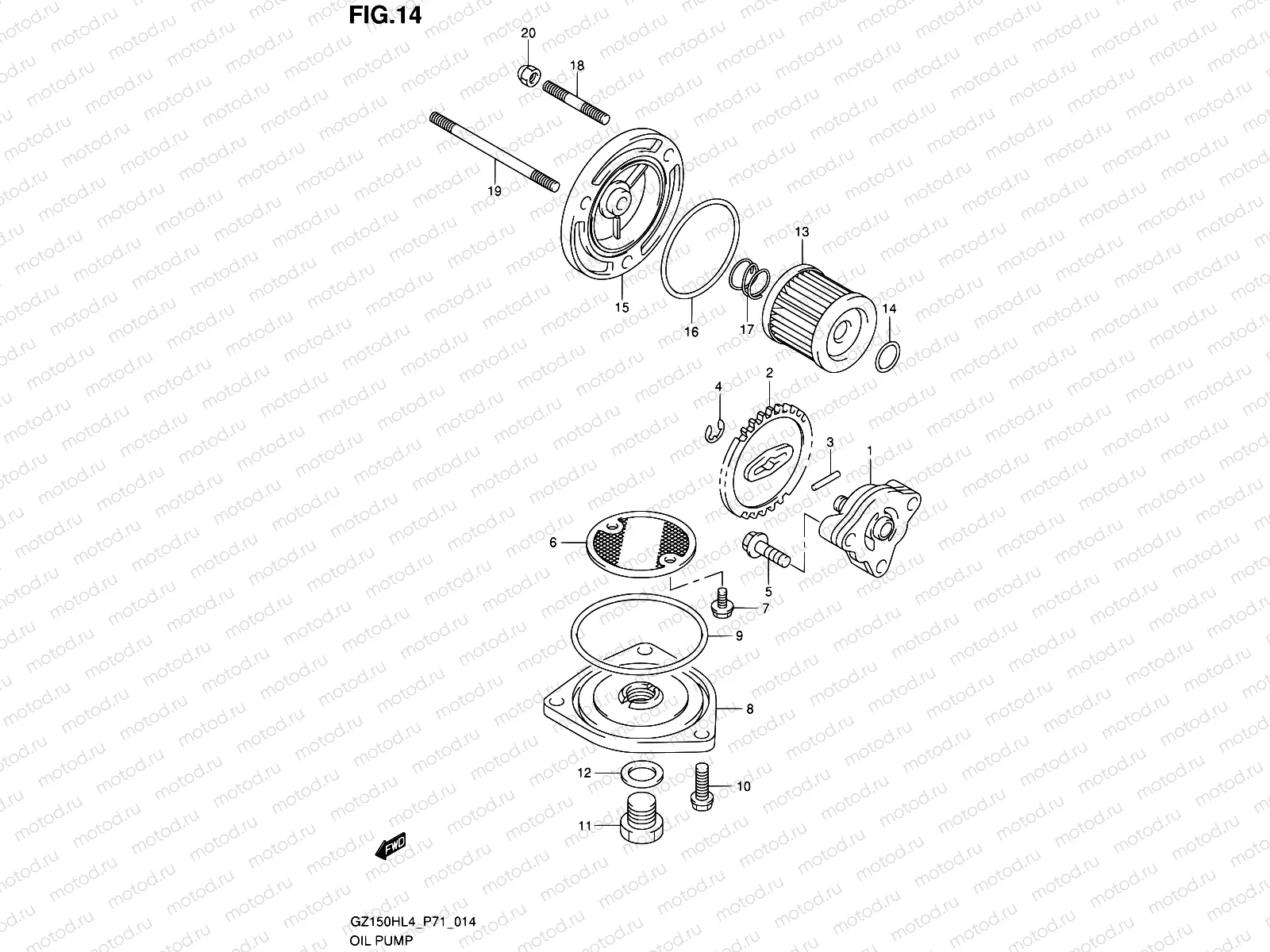 14 - OIL PUMP